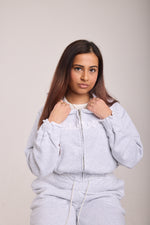 PEARLSTONE GREY MÈLANGE TRACKSUIT