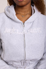 PEARLSTONE GREY MÈLANGE TRACKSUIT